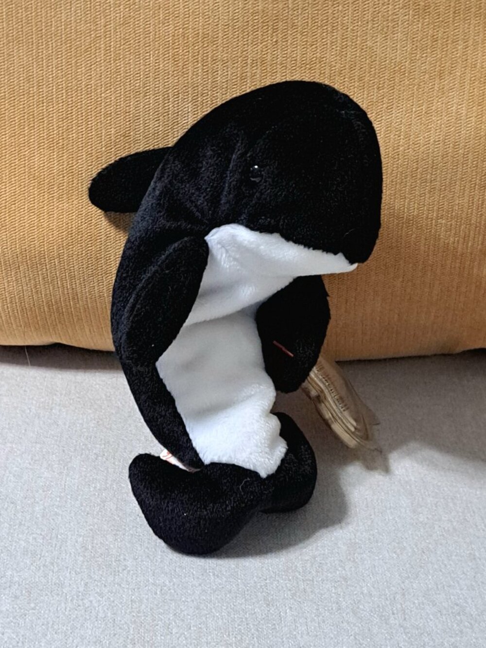 Ty Beanie Babies Wave the Orca